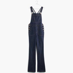 Madewell Flea Market Flare Overalls